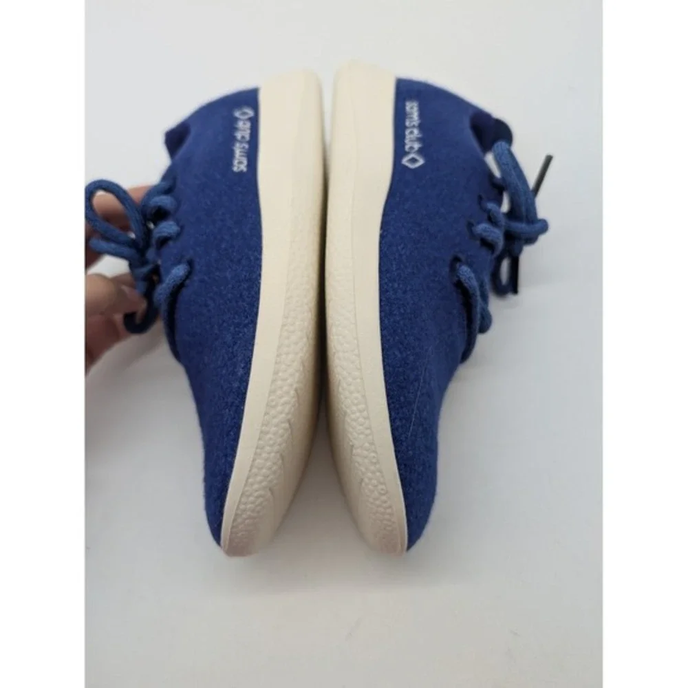 Allbirds Wool Runners Blueberry Cream Blue W6 Womens Sneakers Shoes - Picture 7 of 10